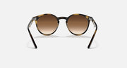 Ray-Ban RJ9064S sunglasses with tortoise brown frame and brown tinted lenses