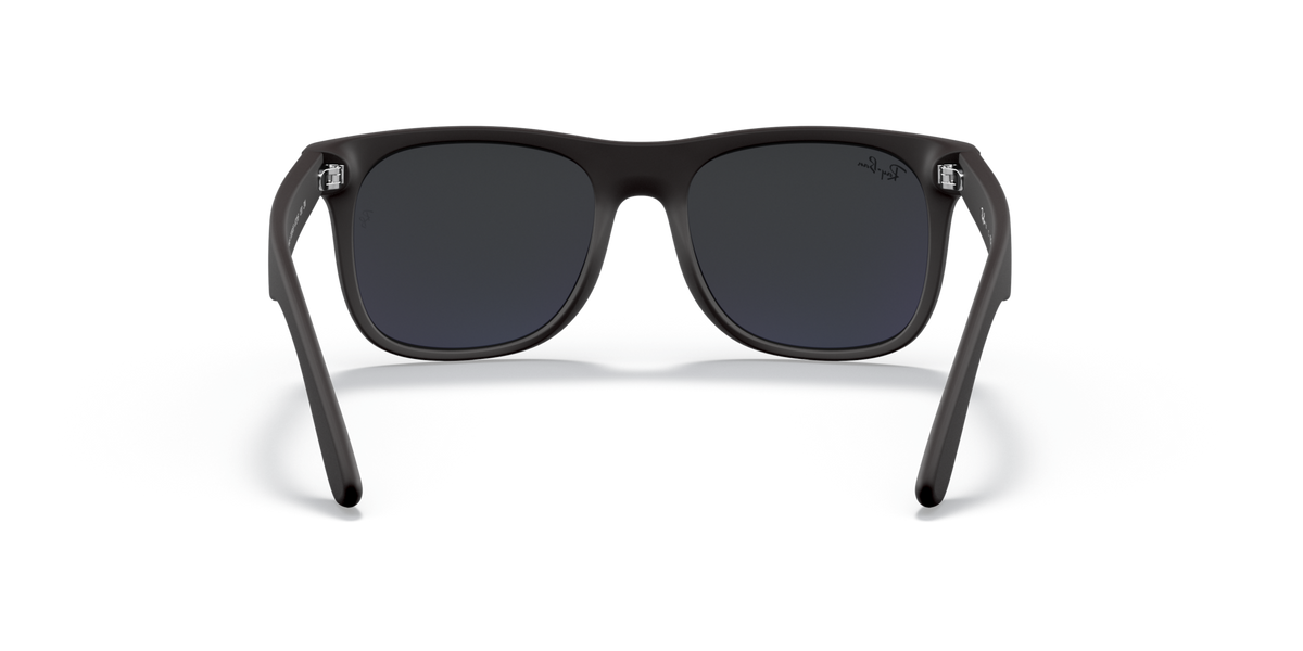 Ray-Ban Justin sunglasses with dark frame and dark lenses