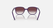 Ray-Ban RJ9093S sunglasses, violet frame, brown-tinted lenses