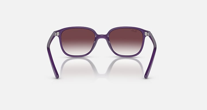 Ray-Ban RJ9093S sunglasses, violet frame, brown-tinted lenses