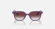 Ray-Ban RJ9093S sunglasses, violet frame, brown gradient lenses