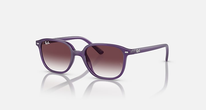 Ray-Ban RJ9093S sunglasses, violet frame, dark gradient lenses with full rims