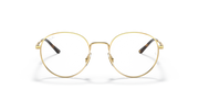 Ray-Ban RX3681V prescription eyeglass frames, gold round lenses, metal bridge