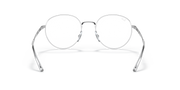 Ray-Ban RX3681V prescription eyeglass frames, silver round metal with curved temple tips