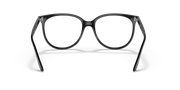 Ray-Ban RX4378V prescription eyeglass frames, black full-rim front with angled temples