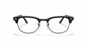 Ray-Ban Clubmaster prescription frames, black with square browline