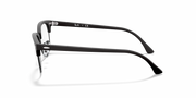 Ray-Ban Clubmaster prescription frames, black side profile with hinge