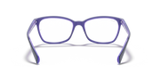 Light blue prescription eyeglass frames with full-rim square lenses