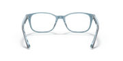 Ray-Ban RX5375 prescription glasses, light blue full-rim rectangular frames