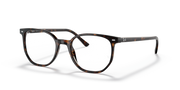 Ray-Ban prescription eyewear frames, Havana brown gradient look with metal temples