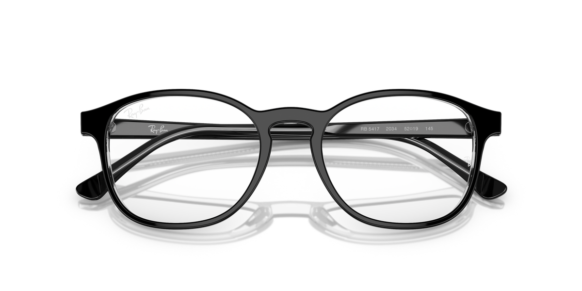 Prescription eyeglass frames, dark gray, centered front view with full-rim lenses