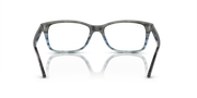 Ray-Ban RX5428 prescription frames, clear smoke-gray rectangular front