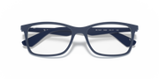 Ray-Ban RX7047 prescription eyewear frames, dark blue full-rim square with nose bridge