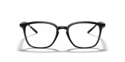 Ray-Ban RX7185 prescription eyewear frames, dark gray rounded-rectangle front