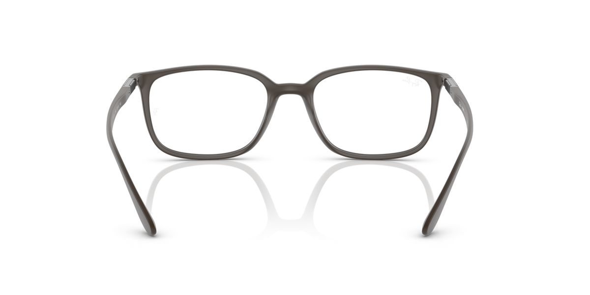 Ray-Ban prescription eyewear frames, dark rectangular frames with bridge