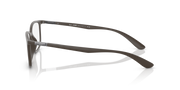 Ray-Ban prescription eyewear frames, dark side profile with temple arms
