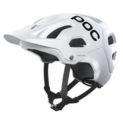 POC Tectal helmet in white with black accents and matte finish