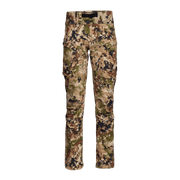 Women’s Ascent pant in desert camouflage with belt loops and cargo side panels