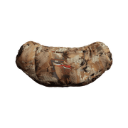 Insulated camo waist muff with zipper and curved padded design