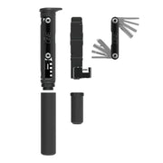 OneUp EDC v2 tool, black multi-tool with open bit holder and hex bits