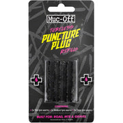 Muc-Off tubeless puncture plug refill pack, black tire worms for MTB & gravel