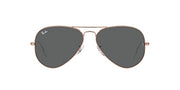 Ray-Ban Aviator RB3025 Sunglasses Batch 2 - Rose Gold/Dark Grey / 58 mm - 8056597855884