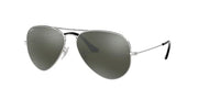 Ray-Ban Aviator RB3025 Sunglasses - Silver/Crystal Grey Mirrored / 58 mm - 805289005612