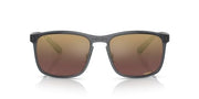 Ray-Ban Chromance RB4264 Sunglasses - Grey/Purple Mirrored Gold Polarized / 58 mm - 8056597792028