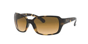Ray-Ban Light Havana Clear Br RB4068 Sunglasses - Light Havana Clear Gradient Br / One Size - 805289143826