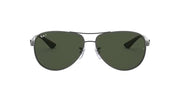 Ray-Ban Carbon Fiber Aviator RB8313 Sunglasses - Gunmetal/Polarized Dark Green / 61 mm (X002P8GUHX) - X002P8GUHX
