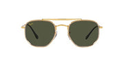 Ray-Ban The Marshal II Hexagonal RB3648M Sunglasses - Legend Gold/Green / 52 mm - 8056597762816