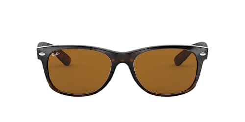 Ray-Ban New Wayfarer RB2132 Sunglasses - Light Havana/B-15 Brown / 58 mm - 8053672562293