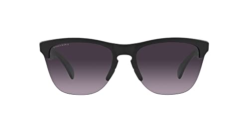 Oakley OO9374 Frogskins Lite Sunglasses - Matte Black/Grey / 63 mm - 888392326836
