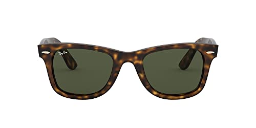 Ray-Ban Wayfarer Ease RB4340 Sunglasses - Light Havana/G-15 Green / 50 mm - 8053672770438