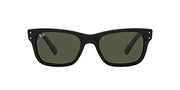 Ray-Ban Mr Burbank RB2283 Sunglasses - Black/Green / 52 mm - 8056597556484