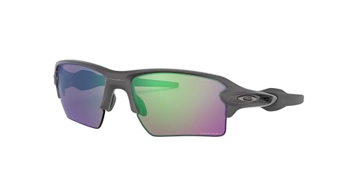 Oakley Flak XL Sunglasses - Steel /Prizm Road Jade / STD - X002HEGML9