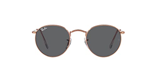 Ray-Ban Metal Glasses RB3447 Sunglasses - Rose Gold/Dark Grey / 47 mm - 8056597858427