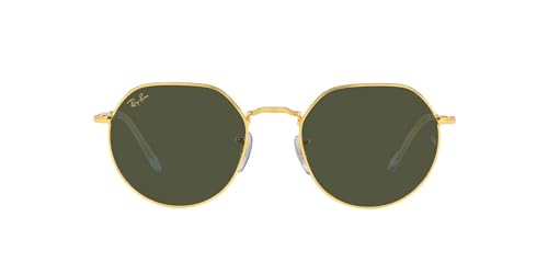 Ray-Ban Jack RB3565 Sunglasses - Legend Gold/Green / 51 mm - 8056597583541