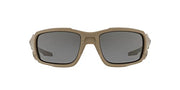 Oakley Ballistic Shocktube Sunglasses - Si Terrain Tan/Grey / 61 mm - 888392182890