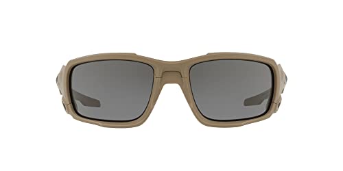 Oakley Ballistic Shocktube Sunglasses - Si Terrain Tan/Grey / 61 mm - 888392182890