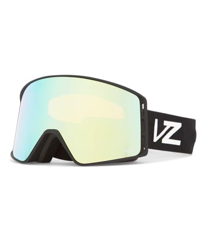 VonZipper Velo Chrome Lense Sunglasses - Black Satin / One Size (821299171987) - 821299171987