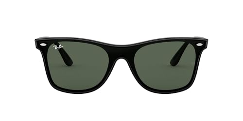 Ray-Ban Blaze Wayfarer RB4440N Sunglasses - Black/Dark Green / 41 mm - 8053672919059