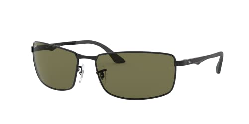 Ray-Ban RB3498 Sunglasses - Black / Polar Green (Polarised Lenses) / Small (X002ECDDVV) - X002ECDDVV