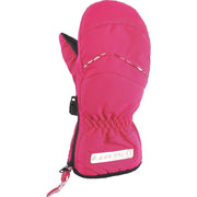 Scott Tot Halfpint mitten in bright pink with zipper pocket and knit cuff
