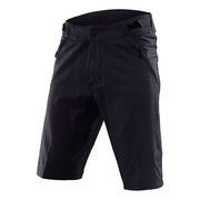 Troy Lee Designs Skyline Air shell shorts in black with zip pockets and belt loops