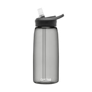 CamelBak Eddy+ 32oz charcoal gray water bottle with flip-top lid