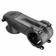 Black XR 1.5 stem with clamp bolts and headset steerer mount