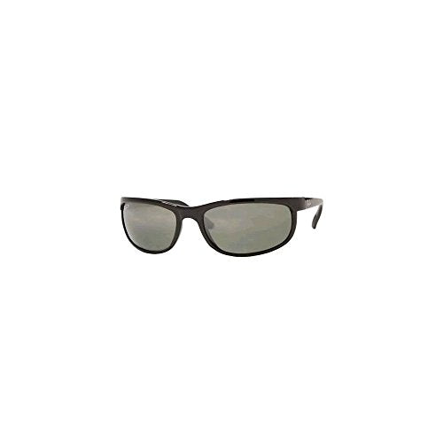 Ray-Ban Predator RB2027 Sunglasses - Glossy Black / Grey Polarized Deluxe Lens - 805289029748