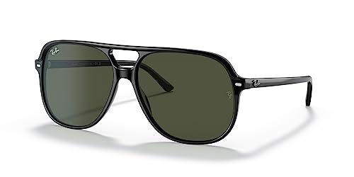 Ray-Ban Bill RB2198 Sunglasses - Black/Green / 60 mm - 8056597529709