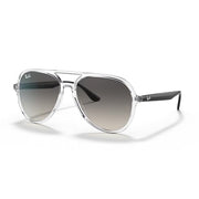 Ray-Ban Aviator RB4376 Sunglasses - Transparent / Grey Gradient / Large (X0037JEBNT) - X0037JEBNT